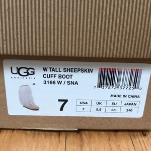 Never had a chance to wear them.